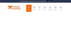 Desktop Screenshot of onlinemadrasa.org