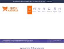 Tablet Screenshot of onlinemadrasa.org